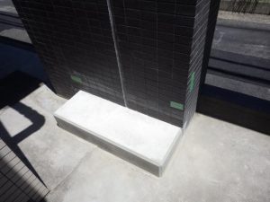 施工中ポンプ